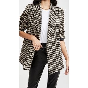 Anne Klein oversized wool Blazer